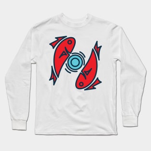 Twin Koi Long Sleeve T-Shirt